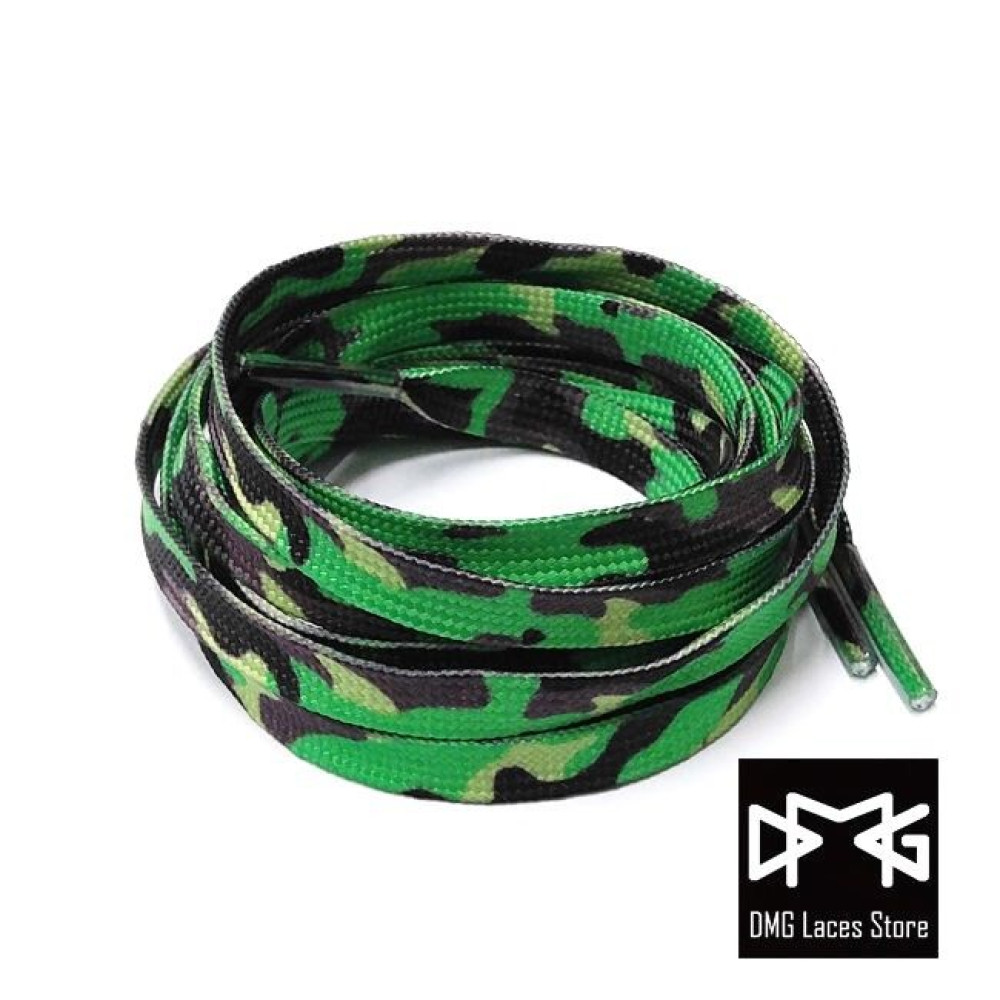 Flat Laces ( Forest Camo )